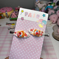 puff pastries! hair clips