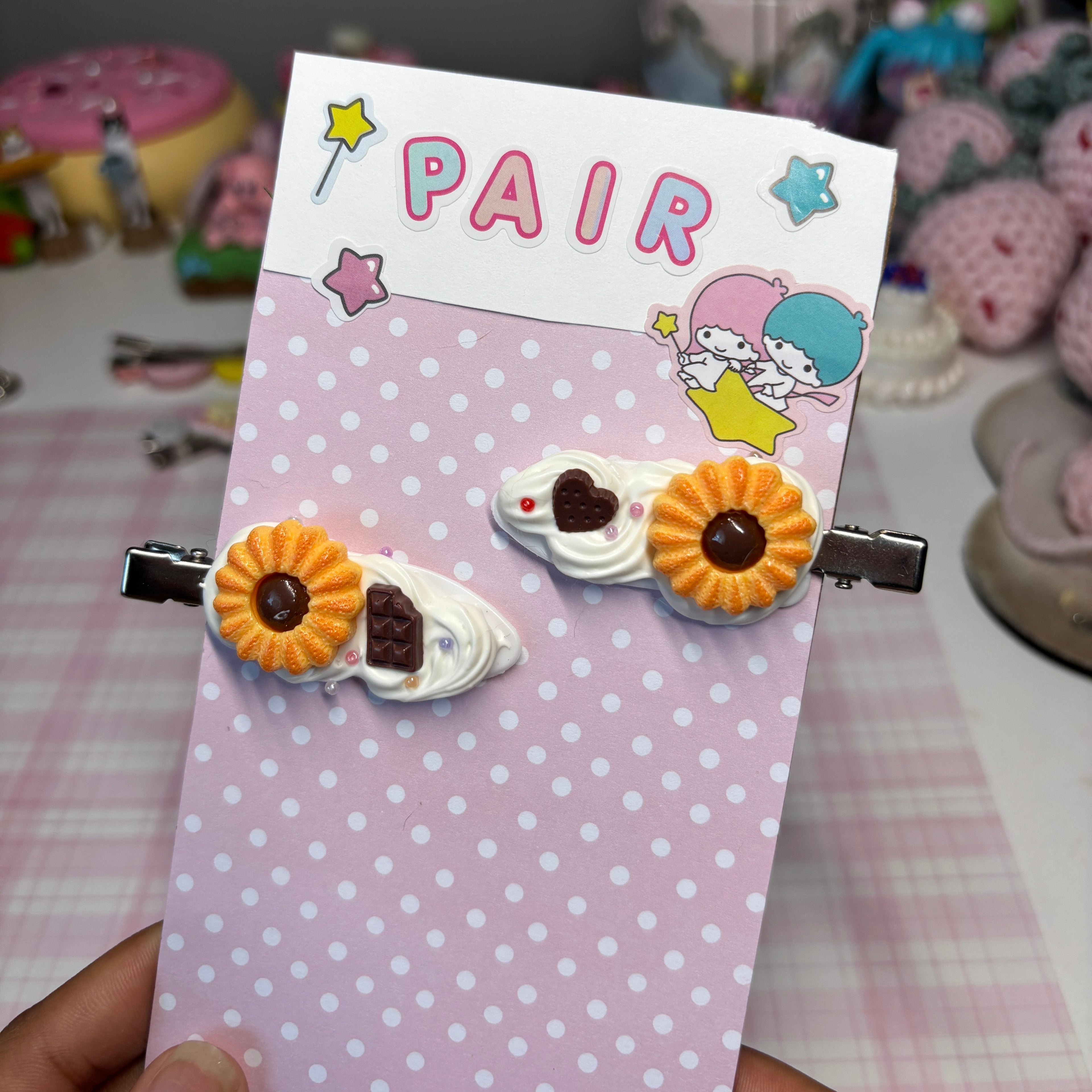 cookies n coco! hair clips