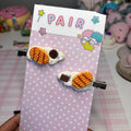 coco eclair! hair clips
