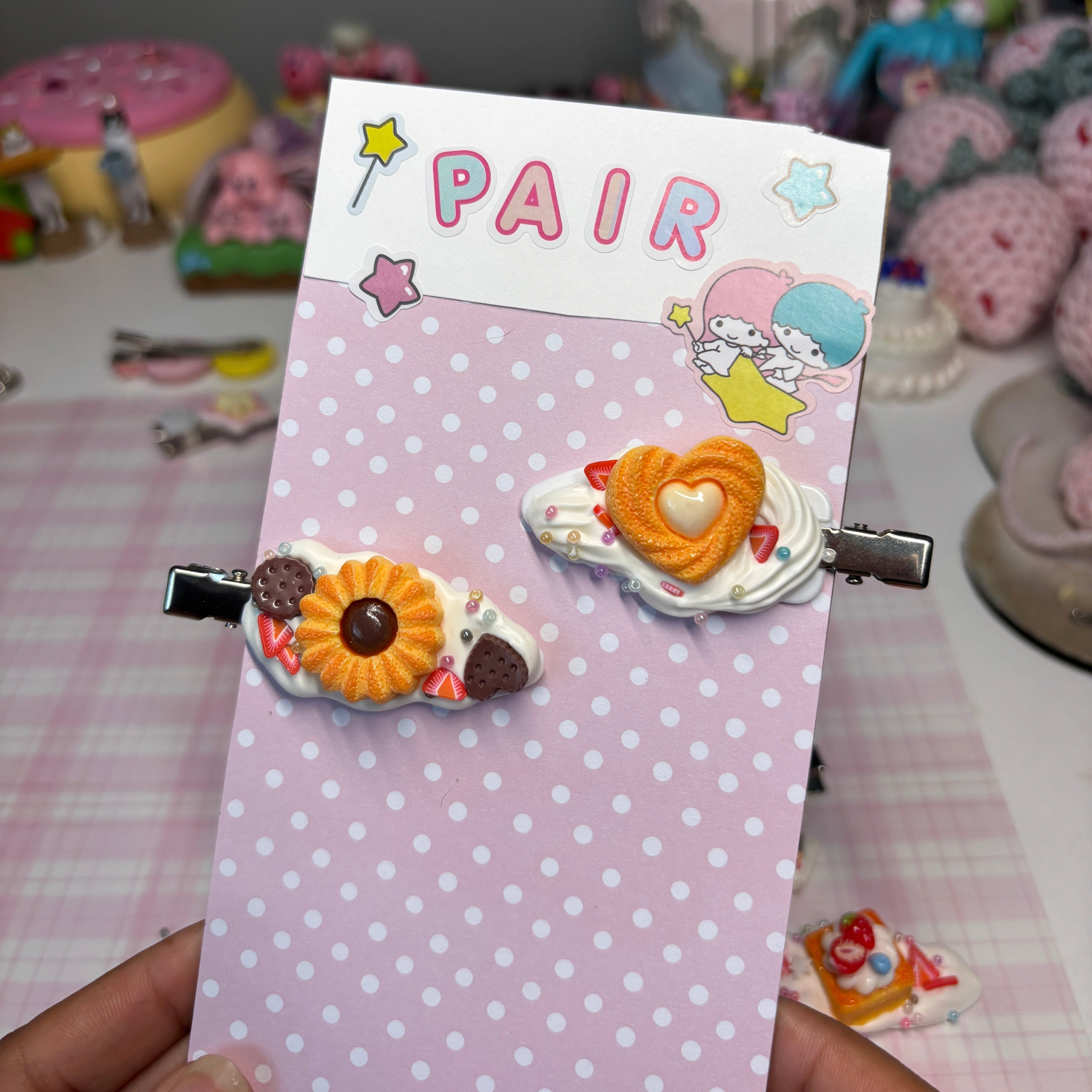 coco & milk! hair clips